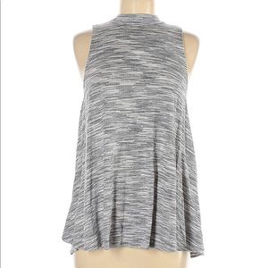 Maurices Gray Cotton Crew neck Tunic Top Size S